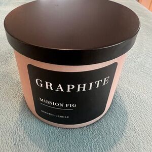 Graphite Mission Fig Scented Candle 14 oz